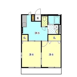 ハイムエコマ【2階】の間取り