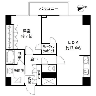 RODIA立川【6階】の間取り