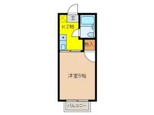エスポワール【1階】の間取り