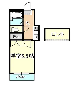 フラワーパレス青江第6【2階】の間取り