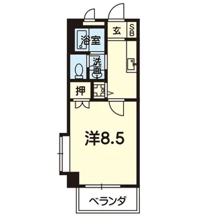 エクセレント池田【2階】の間取り