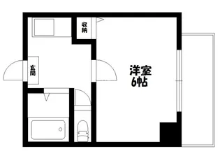 エリーフラッツ西京極【7階】の間取り