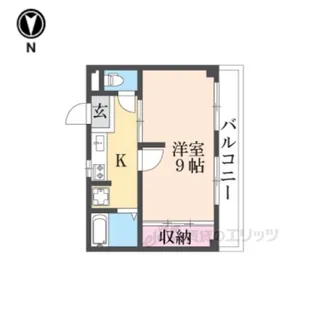 M’プラザ津田駅前七番館【4階】の間取り