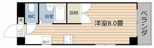 鹿児島ポート・8【4階】の間取り