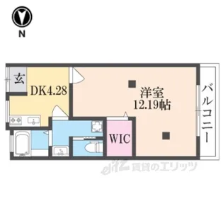 グリーンハウスB棟【2階】の間取り