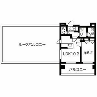 エルフォルテ羽田ライゼ【6階】の間取り