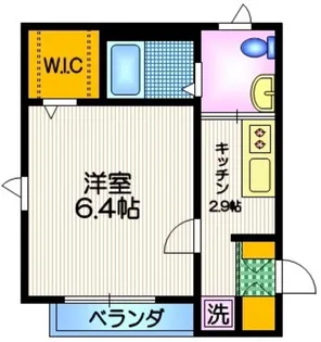 レジデンスミレナリオ【2階】の間取り
