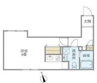 ブランシェ要町【2階】の間取り