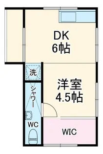 はちふく文化GAMO-4【2階】の間取り
