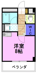 ユニオン・フラッツ【5階】の間取り