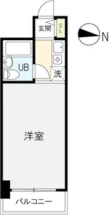 スカイコート下高井戸【8階】の間取り