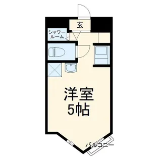 プレスイン六番南【4階】の間取り