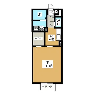 モナリエーレII A【2階】の間取り