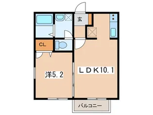 Red Paddy【2階】の間取り