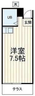 ラ・メゾンK【1階】の間取り