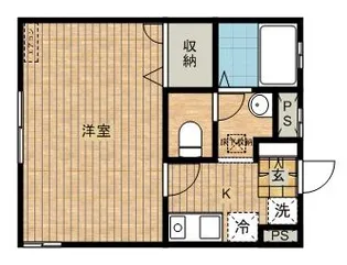 サンチェリーコート【2階】の間取り