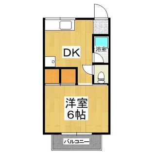 B・フォレストVI【1階】の間取り