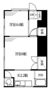 ガーデン練馬錦【1階】の間取り