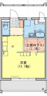 M10.牟田町II【2階】の間取り