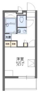 レオパレス村山【2階】の間取り