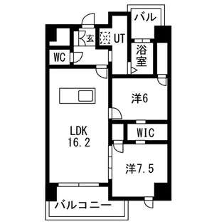 コモレビスクエア名駅北【10階】の間取り