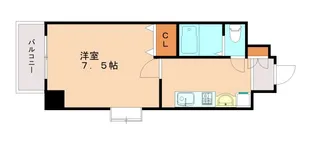 パークビュー王子駅前【5階】の間取り