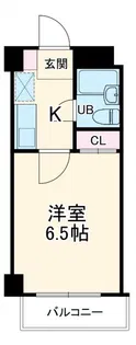 エクセレント矢部【3階】の間取り