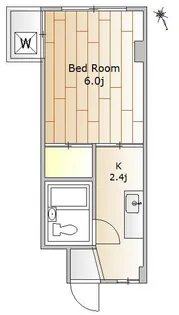 メゾンタネムラ【2階】の間取り