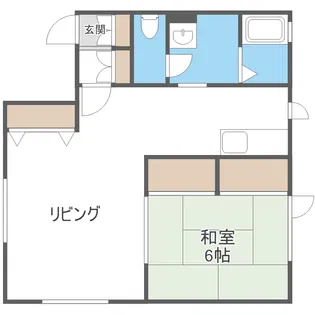 三星アパート【1階】の間取り