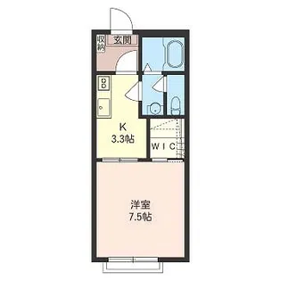 セレブ新横浜【1階】の間取り