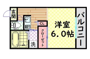 GROWING【1階】の間取り