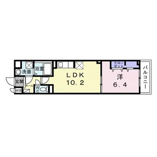 カピリナ K【4階】の間取り
