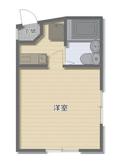 秋山ビル【4階】の間取り