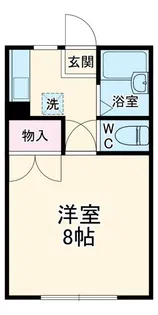 グリーンシティマスイ【2階】の間取り