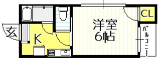アリストプラザ中野【5階】の間取り