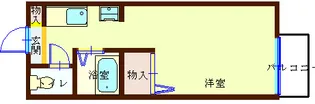 岡山県倉敷市連島中央3【アパート】の間取り