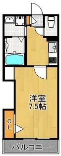 アンソレイエ【1階】の間取り