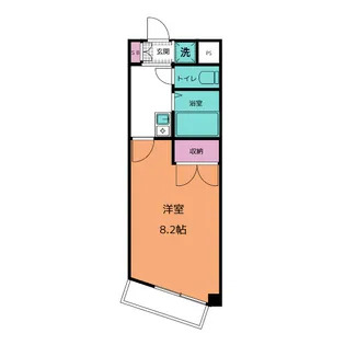 プリマヴェール六番町【6階】の間取り