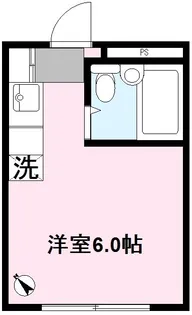 サンハイツ富久【2階】の間取り