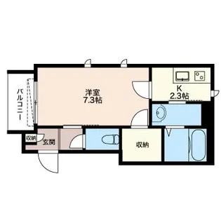 La Luce【1階】の間取り