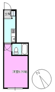 コーポ泉平【2階】の間取り