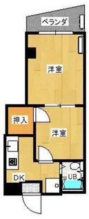 ウェーブレジデンス医大東【6階】の間取り