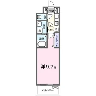 ファースト スター【1階】の間取り