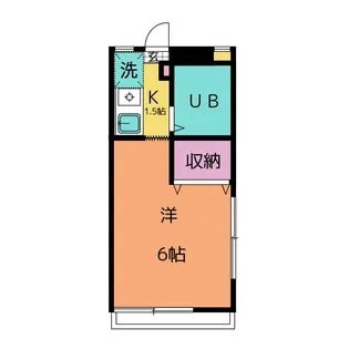 アゼリアKII【1階】の間取り