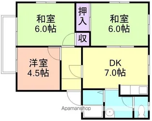 フレグランスロゼ【2階】の間取り