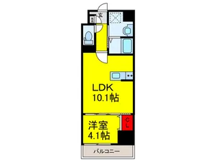 FREEDOM residence堺大小路【7階】の間取り