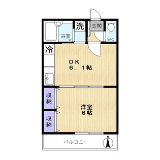 プランドール【2階】の間取り