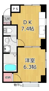 あぐビル【2階】の間取り