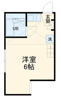 ユナイトステージ汐入弐番館【1階】の間取り
