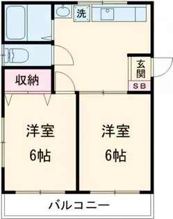 藤パークハイツII【2階】の間取り